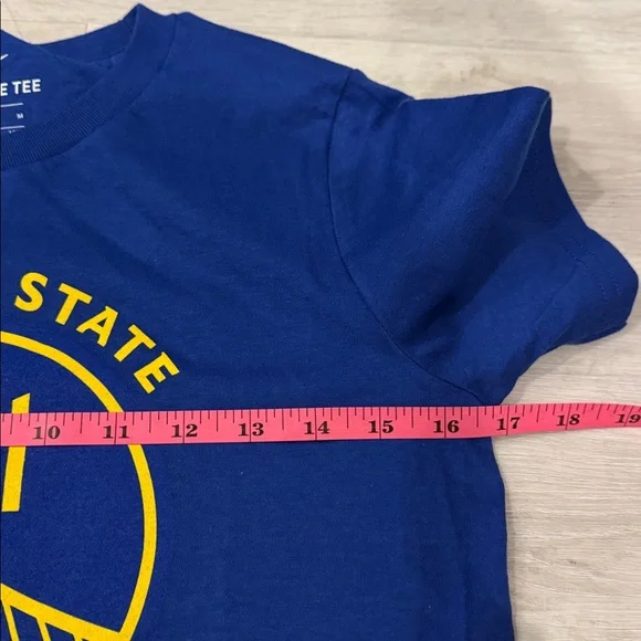 Nike NWT Golden State Warriors Thompson 11 Blue Short Tee. - Picture 6 of 7